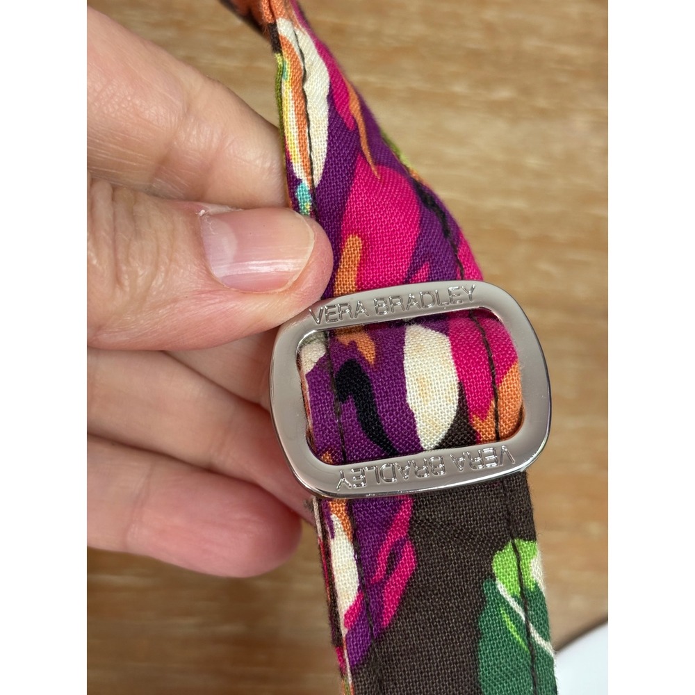 Vera Bradley Retired English Rose Little Hipster Color Adjustable Stap - Picture 5 of 7